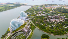 Gardens by the Bay in the Marina East planning area of Singapore